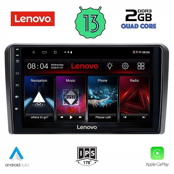 Digital iQ LENOVO LVD 4003_CPA (9inc) MULTIMEDIA TABLET OEM AUDI A3 mod. 2003-2012