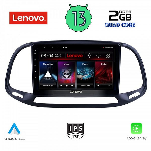 Digital iQ LENOVO LVD 4138_CPA (9inc) MULTIMEDIA TABLET OEM FIAT DOBLO ? OPEL COMBO mod. 2015-2018