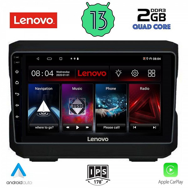 Digital iQ LENOVO LVD 4272_CPA (10inc) MULTIMEDIA TABLET OEM JEEP mod. 2007-2014 ? DODGE mod. 2007>