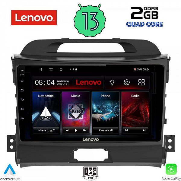 Digital iQ LENOVO LVD 4325_CPA (9inc) MULTIMEDIA TABLET OEM KIA SPORTAGE mod. 2010-2015