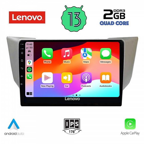 Digital iQ LENOVO LVD 4345_CPA (9inc) MULTIMEDIA TABLET OEM LEXUS RX 300 ? 400 mod. 2003-2008