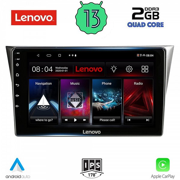 Digital iQ LENOVO LVD 4659_CPA (9inc) MULTIMEDIA TABLET OEM SUBARU IMPREZA mod. 2002-2008