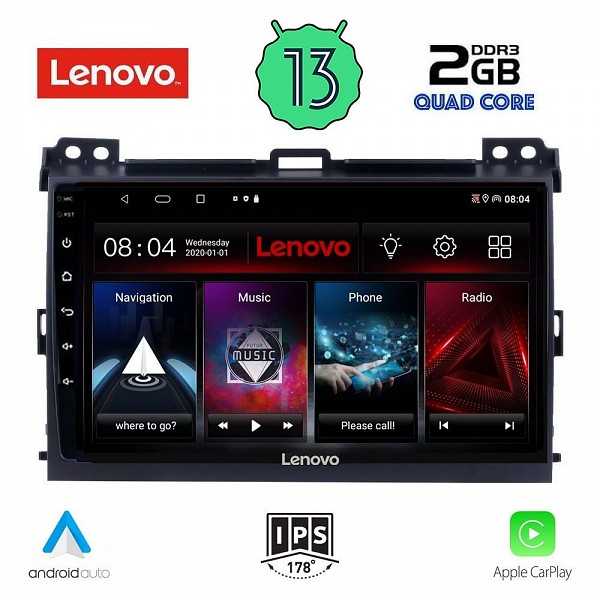 Digital iQ LENOVO LVD 4723_CPA (9inc) MULTIMEDIA TABLET OEM TOYOTA LANDCRUISER mod. 2002-2008