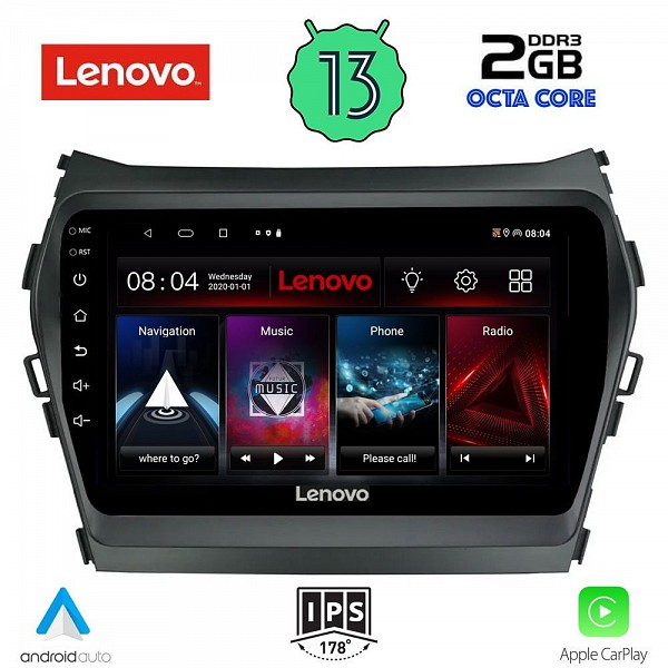 Digital iQ LENOVO LVF 7238_CPA (9inc) MULTIMEDIA TABLET OEM HYUNDAI IX45 mod. 2013-2017