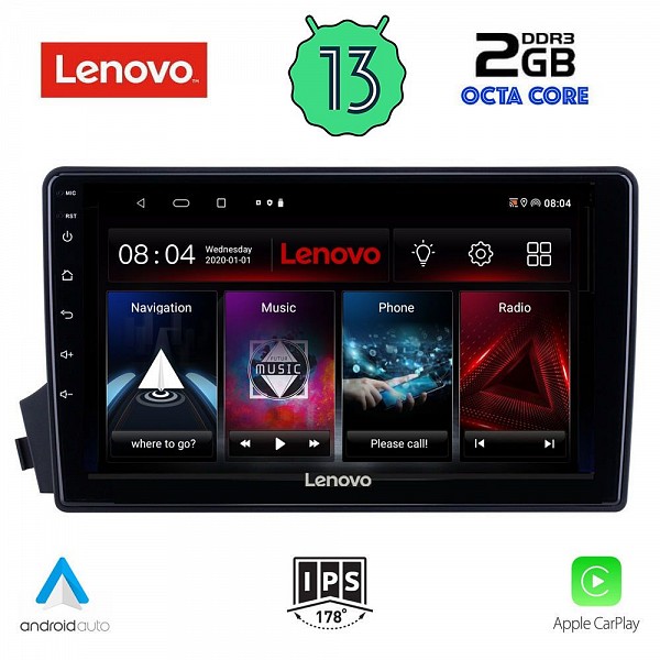 Digital iQ LENOVO LVF 7650_CPA (9inc) MULTIMEDIA TABLET OEM SSANGYANG ACTYON - KYRON mod. 2006-2015