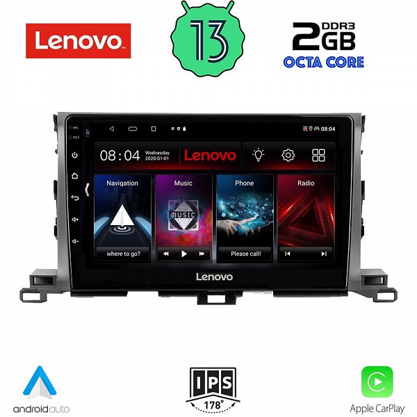 Digital iQ LENOVO LVF 7700_CPA (10inc) MULTIMEDIA TABLET OEM TOYOTA HIGHLANDER mod. 2014-2019