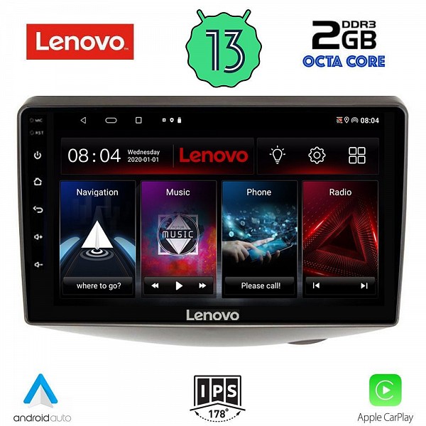 Digital iQ LENOVO LVF 7735_CPA (9inc) MULTIMEDIA TABLET OEM TOYOTA YARISmod. 1999-2006