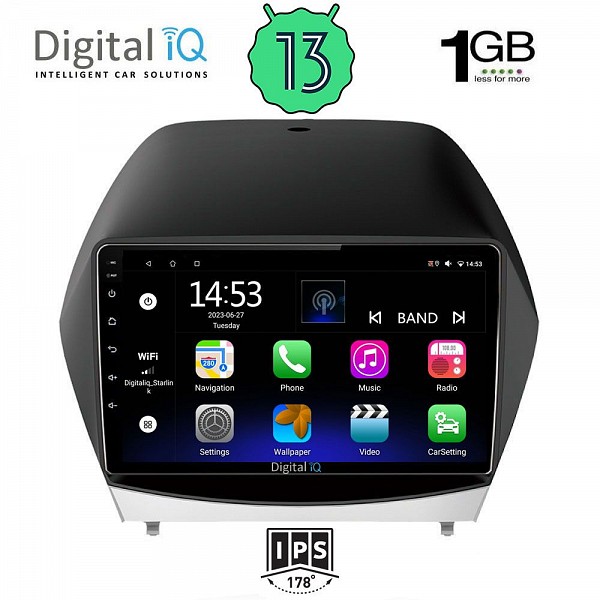 DIGITAL IQ RSA 1235_GPS (10inc) MULTIMEDIA TABLET OEM HYUNDAI iX35  mod. 2010-2015