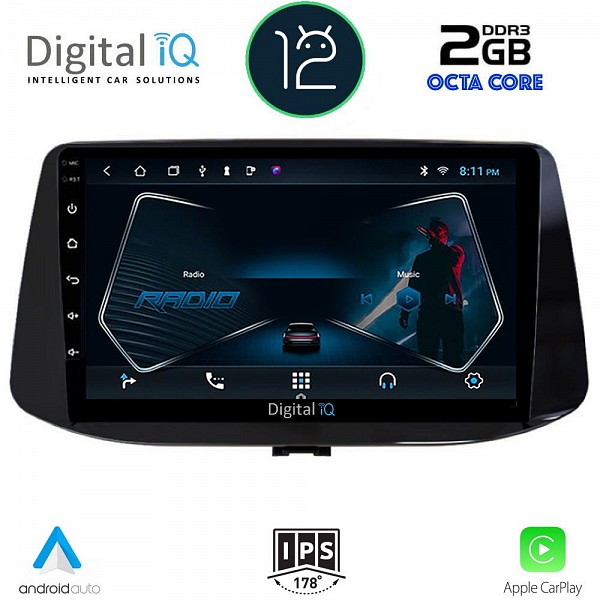 DIGITAL IQ RTC 5233_CPA (9inc) MULTIMEDIA TABLET OEM HYUNDAI i30 mod. 2018>
