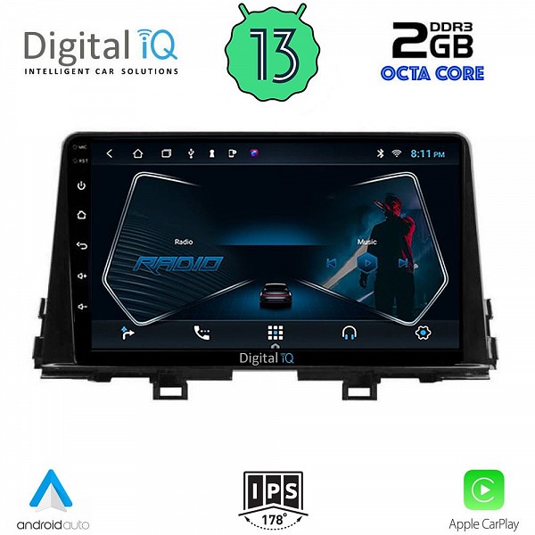 DIGITAL IQ RTC 5309_CPA (9inc) MULTIMEDIA TABLET OEM KIA PICANTO mod. 2017-2021