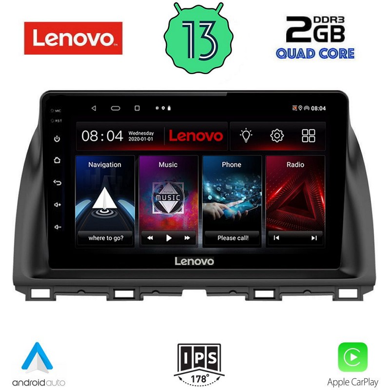 Digital iQ LENOVO LVD 4380_CPA (10inc) MULTIMEDIA TABLET OEM MAZDA CX5 mod. 2013-2017