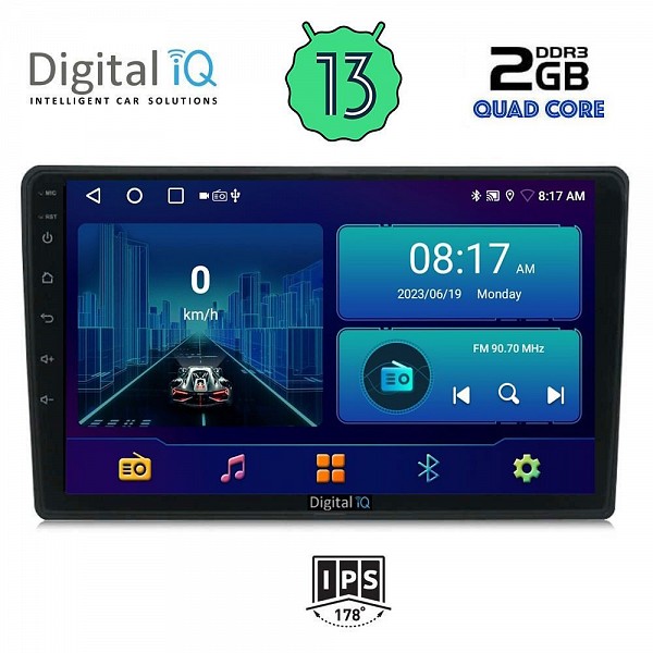 DIGITAL IQ BXB 1004_GPS (9inc) MULTIMEDIA TABLET OEM AUDI A4 mod. 2002-2008