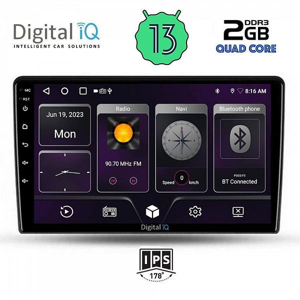 DIGITAL IQ BXB 1026_GPS (9inc) MULTIMEDIA TABLET OEM ALFA ROMEO GIULIETTA mod 2014-2020