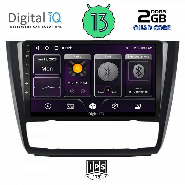 DIGITAL IQ BXB 1040_GPS CLIMA (9inc) MULTIMEDIA TABLET OEM BMW S.1  E81-82-87-88 mod. 2004-2013
