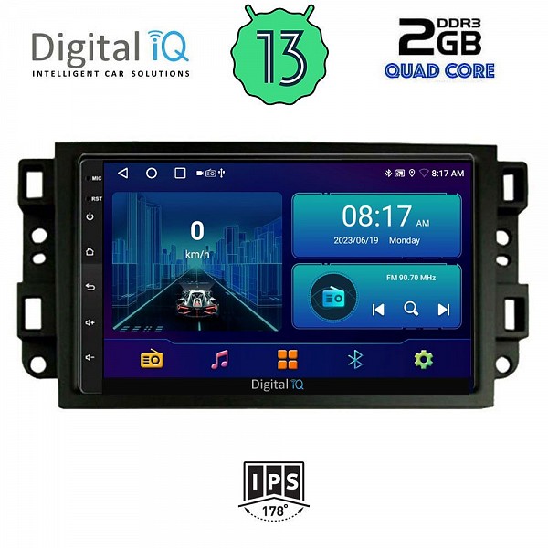 DIGITAL IQ BXB 1070_GPS (10inc) MULTIMEDIA TABLET OEM CHEVROLET ALL mod. 2004-2011