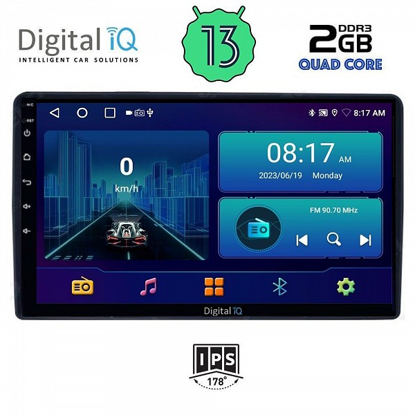 DIGITAL IQ BXB 1081_GPS (9inc) MULTIMEDIA TABLET OEM CITROEN ? PEUGEOT mod. 2008-2018