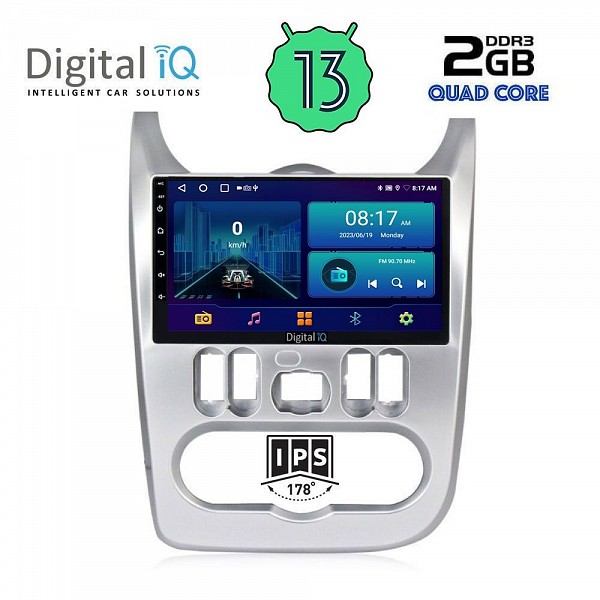 DIGITAL IQ BXB 1101_GPS (9inc) MULTIMEDIA TABLET OEM DACIA DUSTER ? LOGAN ? SANDERO mod. 2006-2012