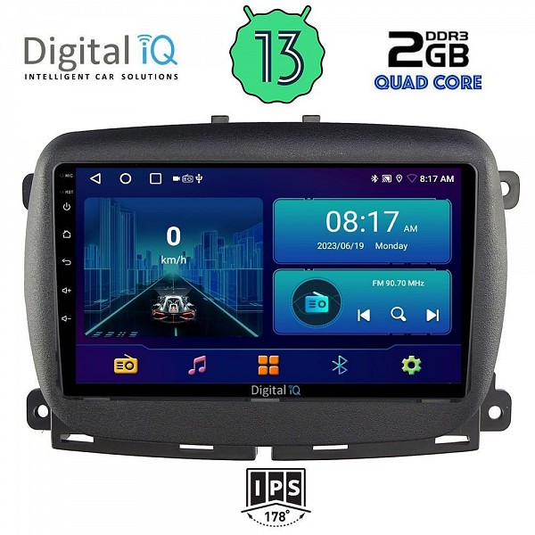 DIGITAL IQ BXB 1131_GPS (9inc) MULTIMEDIA TABLET OEM FIAT 500 mod. 2016>