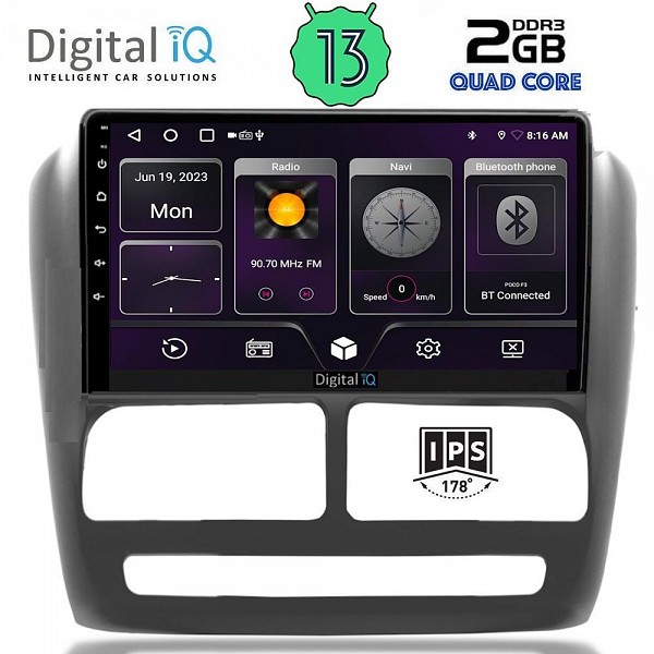 DIGITAL IQ BXB 1137_GPS (9inc) MULTIMEDIA TABLET OEM FIAT DOBLO mod. 2010-2015