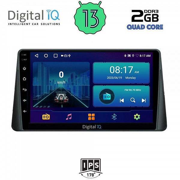DIGITAL IQ BXB 1158_GPS (9inc) MULTIMEDIA TABLET OEM FORD FOCUS mod. 2019>