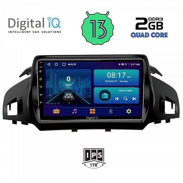 DIGITAL IQ BXB 1160_GPS (9inc) MULTIMEDIA TABLET OEM FORD KUGA mod. 2013> ? CMAX mod. 2011>