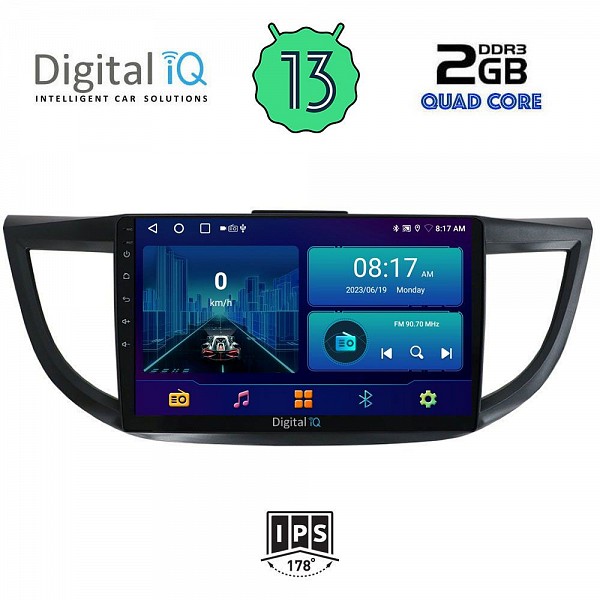 DIGITAL IQ BXB 1198_GPS (10inc) MULTIMEDIA TABLET OEM HONDA CRV mod. 2013-2017
