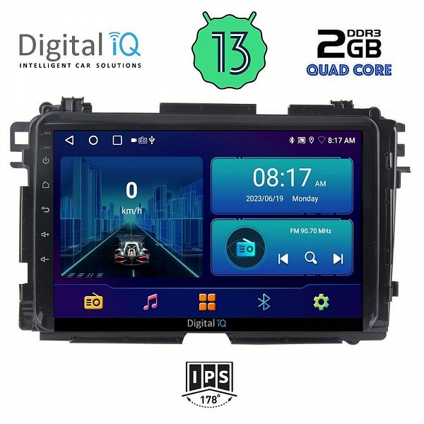 DIGITAL IQ BXB 1201_GPS (9inc) MULTIMEDIA TABLET OEM HONDA HRV mod. 2015-2021