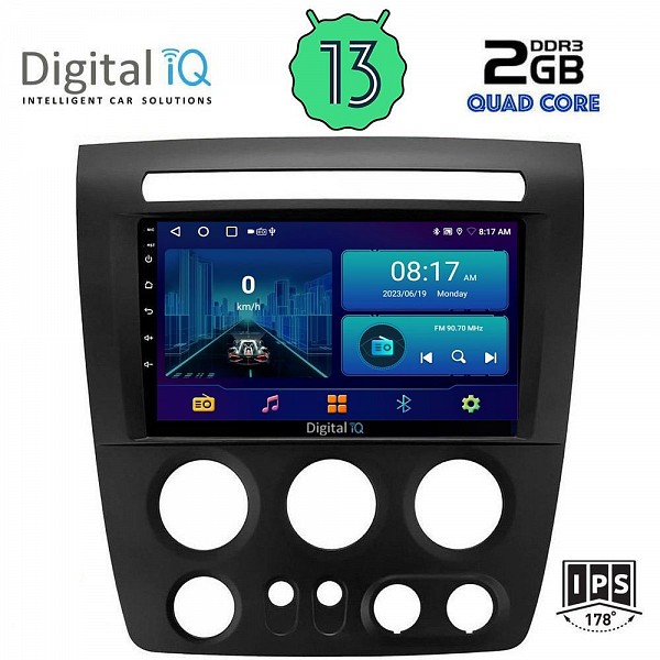 DIGITAL IQ BXB 1218_GPS (9inc)MULTIMEDIA TABLET OEM HUMMER H3 mod. 2005-2009