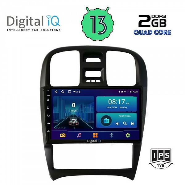 DIGITAL IQ BXB 1247_GPS (9inc) MULTIMEDIA TABLET OEM HYUNDAI SONATA mod. 2000-2006
