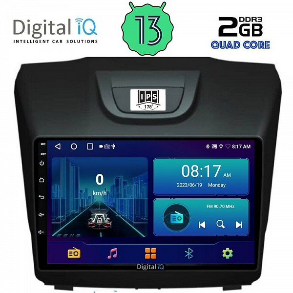 DIGITAL IQ BXB 1255_GPS (9inc) MULTIMEDIA TABLET OEM ISUZU DMAX mod. 2012-2020
