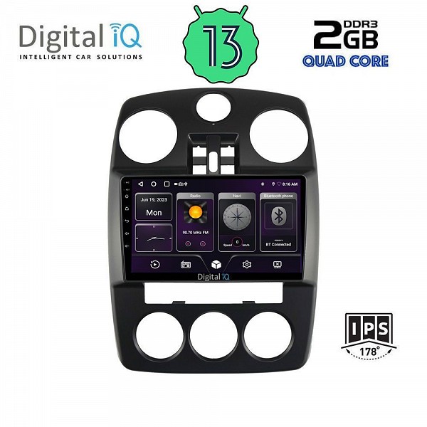 DIGITAL IQ BXB 1287_GPS (9inc) MULTIMEDIA OEM CHRYSLER PT CRUISER mod. 2005-2010