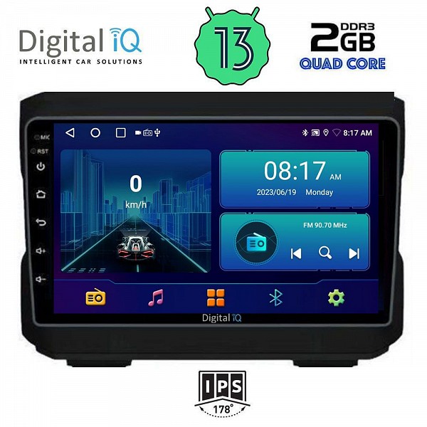 DIGITAL IQ BXB 1272_GPS (10inc) MULTIMEDIA TABLET OEM JEEP  mod. 2007-2014  - DODGE mod. 2007>