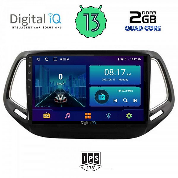 DIGITAL IQ BXB 1278_GPS (10inc) MULTIMEDIA TABLET OEM JEEP COMPASS mod. 2016>