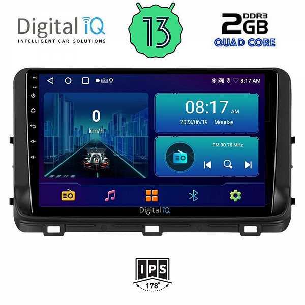 DIGITAL IQ BXB 1303_GPS (10inc) MULTIMEDIA TABLET OEM KIA CEED - XCEED mod. 2018-2022