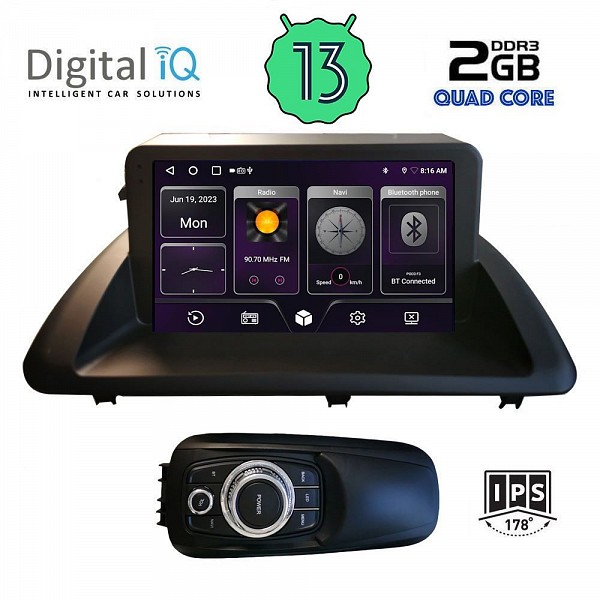 DIGITAL IQ BXB 1340_GPS (9inc) MULTIMEDIA TABLET OEM LEXUS CT 200 mod. 2011-2020