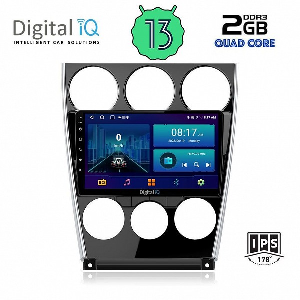 DIGITAL IQ BXB 1375_GPS (9inc) MULTIMEDIA TABLET OEM MAZDA 6 (FACELIFT) mod. 2005-2008