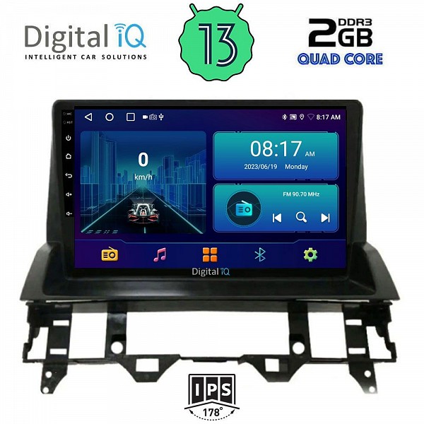 DIGITAL IQ BXB 1376_GPS DASH (10inc) MULTIMEDIA TABLET OEM MAZDA 6 mod. 2002-2008