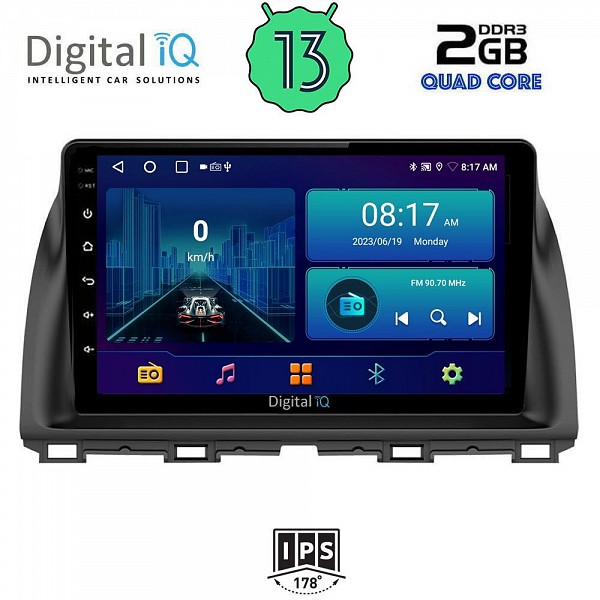 DIGITAL IQ BXB 1380_GPS (10inc) MULTIMEDIA TABLET OEM MAZDA CX5 mod. 2013-2017