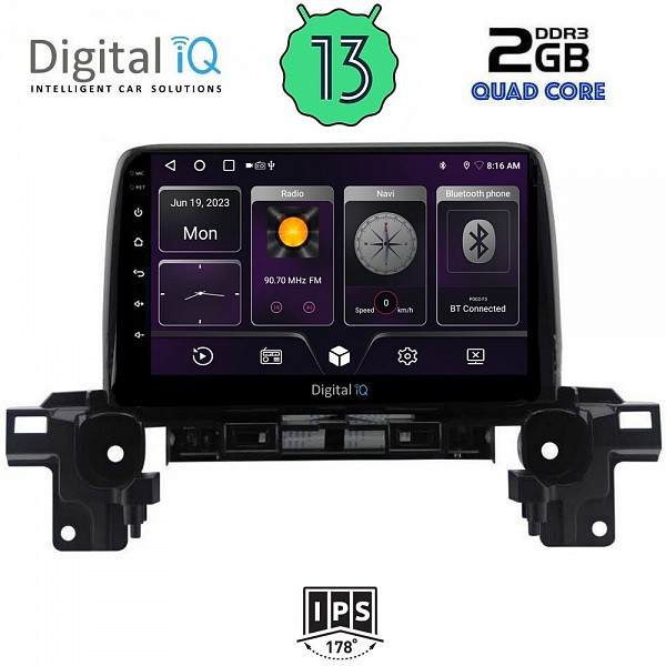 DIGITAL IQ BXB 1381_GPS (9inc) MULTIMEDIA TABLET OEM MAZDA CX5 mod. 2017>