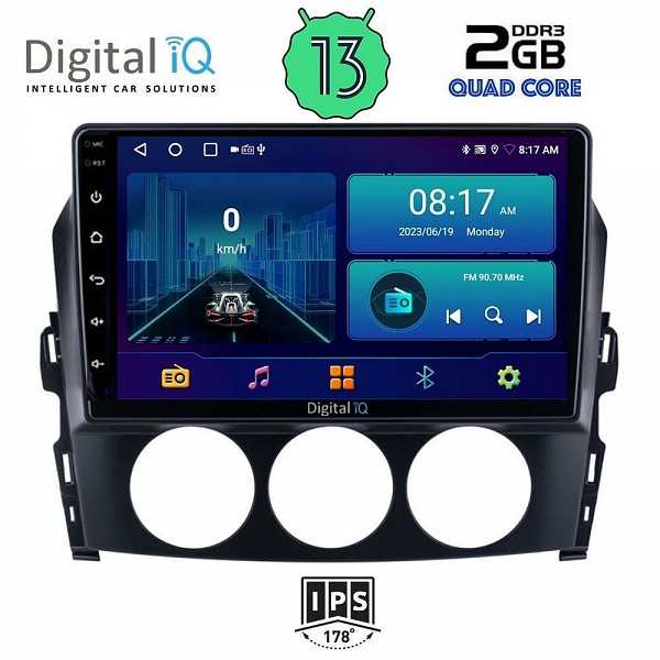 DIGITAL IQ BXB 1392_GPS (9inc) MULTIMEDIA TABLET OEM MAZDA MX5 mod. 2005-2015