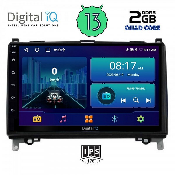 DIGITAL IQ BXB 1400_GPS (9inc) MULTIMEDIA TABLET OEM MERCEDES A ? B -SPRINTER ? VITO mod. 2004>