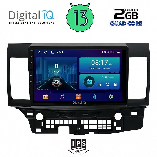 DIGITAL IQ BXB 1434_GPS (10inc) MULTIMEDIA TABLET OEM MITSUBISHI LANCER mod. 2008>