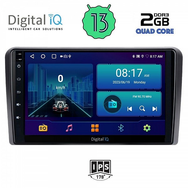 DIGITAL IQ BXB 1441_GPS (9inc) MULTIMEDIA TABLET OEM MITSUBISHI OUTLANDER mod. 2001-2005