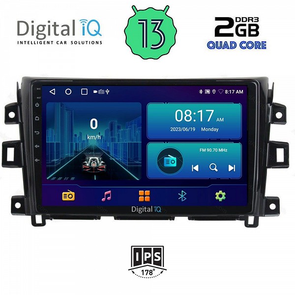 DIGITAL IQ BXB 1456_GPS (10inc) MULTIMEDIA TABLET OEM NISSAN NAVARA mod. 2016>