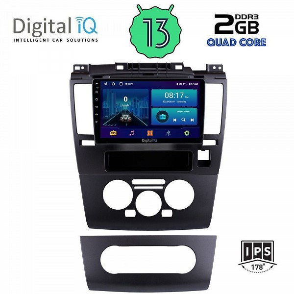 DIGITAL IQ BXB 1465_GPS (9inc)MULTIMEDIA TABLET OEM NISSAN TIDA mod. 2004>
