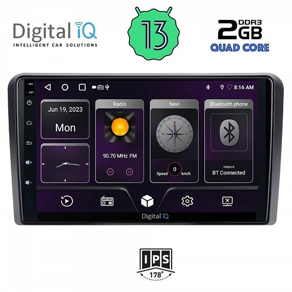 DIGITAL IQ BXB 1481_GPS (9inc) MULTIMEDIA TABLET OEM OPEL ALL mod. 2004-2014