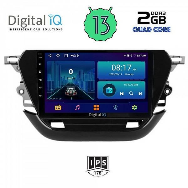 DIGITAL IQ BXB 1487_GPS (9inc) MULTIMEDIA TABLET OEM OPEL CORSA Fmod. 2021>