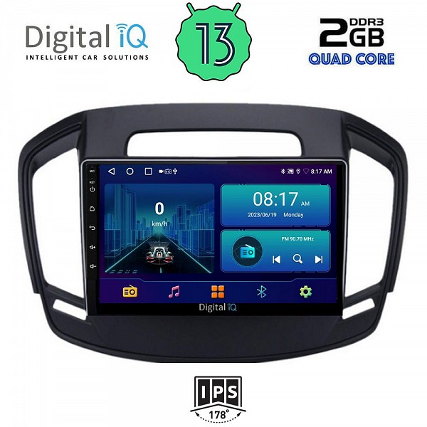 DIGITAL IQ BXB 1492_GPS (9inc) MULTIMEDIA TABLET OEM OPEL INSIGNIAmod.2014-2017