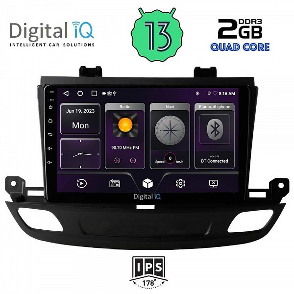 DIGITAL IQ BXB 1493_GPS (9inc)MULTIMEDIA TABLET OEM OPEL INSIGNIA mod. 2018>