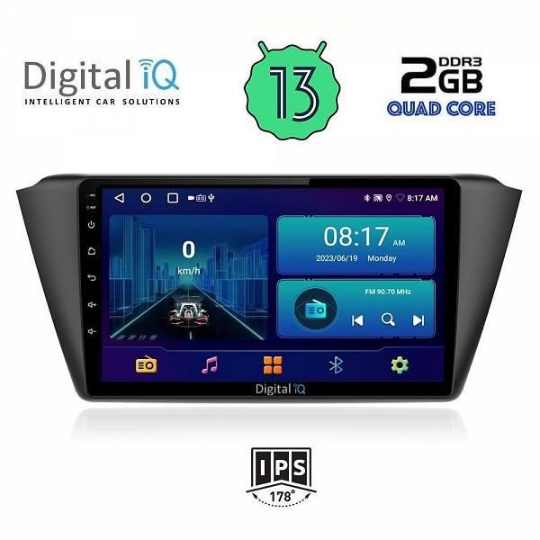 DIGITAL IQ BXB 1582_GPS (9inc) MULTIMEDIA TABLET OEM SKODA FABIA mod. 2015>